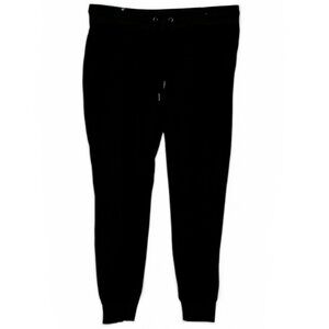 Athleta Wool Mix Black Jogger Women 8